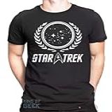 Camiseta Star Trek Camisa Jornada Nas Estrelas Filme Clássic Tamanho:g;cor:preto