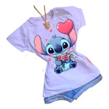 Camiseta Stitch Lilo Balao