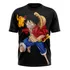 Camiseta Sublimada Infantil Moda Geek Anime Pirata 300