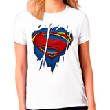 Camiseta Superman Blusa Camisa