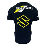 Camiseta Suzuki Preta 100