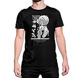 Camiseta T-shirt Neon Genesis Evangelion Rei Ayanami Cor:preto;tamanho:g