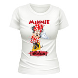 Camiseta T-shirt Personagens Mickey E Minnie