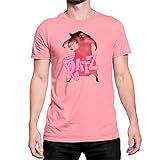 Camiseta T-shirt Ratz Bratz Sátira Rato Estrela Algodão Cor:rosa;tamanho:gg