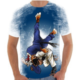 Camiseta Temática Personalizada 100% Poliéster - Ju-jitsu