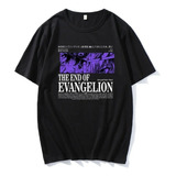 Camiseta The End Of Evangelion Camisa Anime 100% Algodão