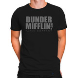 Camiseta The Office Dunder Mifflin Série Michael Scott Dwigh