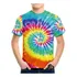 Camiseta Tie Dye Masculina Infantil Tai Dai Blusa