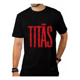 Camiseta Titas Banda Rock