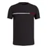Camiseta Tommy Hilfiger Two Tone Chest Stripe Preta