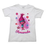 Camiseta Trolls Personalizada Com