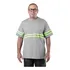 Camiseta Uniforme Malha Fria Faixa Refletiva Pv Manga Curta