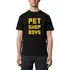 Camiseta Unissex Algodão Show Pet Shop Boys Banda Anos 80 