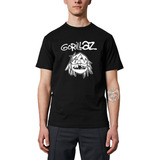 Camiseta Unissex Gorillaz 2d