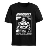 Camiseta Unissex Jack Hanma Meme Grappler Baki Anime Manga 