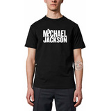 Camiseta Unissex Michael Jackson Rock Dance Rei Pop Logo