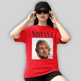Camiseta Unissex Nirvana Parecidos
