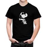 Camiseta Unissex Snoopy Joe Cool Charlie Brown Camisa