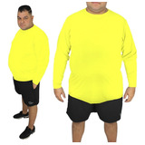 Camiseta Uv Masculino Plus