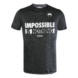 Camiseta Venum Impossible Is Nothing Grey Dark 