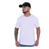 Camiseta Verão Malha Algodão Penteada Básica Casual Lisa
