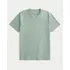 Camiseta Verde Claro Hollister 100% Algodão Tamanho M