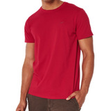 Camiseta Vermelha Hollister 100% Algodão Masculina
