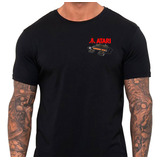 Camiseta Vídeo Game Retro Atari Camisa Filme Vintage F4