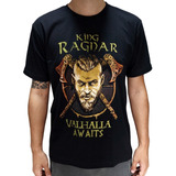Camiseta Vikings Ragnar Valhalla