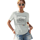 Camiseta Vintage Castelo Antigo Realeza Principe Princesa