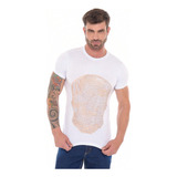 Camiseta Viscolycra Masculina Caveira