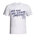 Camiseta Vote Nulo Não Sustente Parasitas