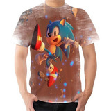 Camiseta White Sonic The Hedgehog Jogo Japones Sega Forces #