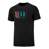 Camiseta Wilson Super W Masculino - Preto