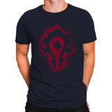 Camiseta World Of Warcraft Camisa Horde Wow Rpg Games Jogos
