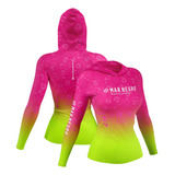 Camiseta X Protection Sublimada Feminina Caveira   Mar Negro