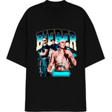 Camisetao Oversized Justin Bieber