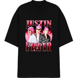 Camisetao Oversized Justin Bieber