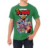 Camisetas Camisas Gamer Brawl Stars Verde 100  30 1 Dtf