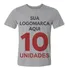 Camisetas Camisas Personalizadas Com Logotipo Empresa 10 Pçs