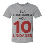 Camisetas Camisas Personalizadas Com Logotipo Empresa 10 Pçs