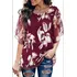 Camisetas De Chiffon Shawl Fake Two Plus Size Mais Vendidas