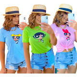 Camisetas Meninas Super Poderosa