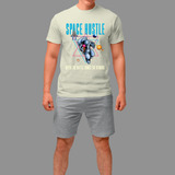 Camisetas Streetwear Casual Space