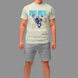 Camisetas Streetwear Casual Space