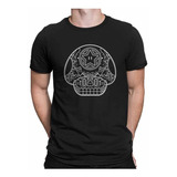 Camisetas Super Mario Cogumelo