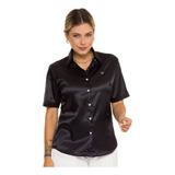 Camisete Cetim Manga Curta