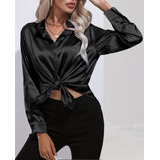 Camisete Social Feminina Manga