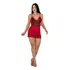 Camisola Feminina Em V Alça Ajustável E Calcinha Sensual Top