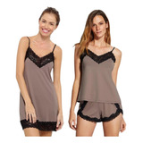 Camisola Feminina Short Doll